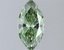 0.91 Ct. Fancy Vivid Green Marquise Lab Grown Diamond