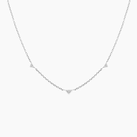 Geometric Diamond Necklace