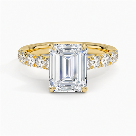 18K Yellow Gold Anthology Half Coverage Diamond Ring (1/2 ct. tw.)