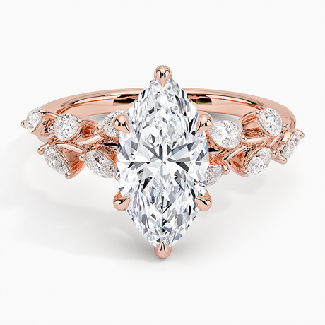 14K Rose Gold Amaranta Diamond Ring (1/2 ct. tw.)