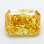 15.04 Ct. Fancy Vivid Yellow Radiant Lab Grown Diamond