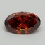 3.02 Ct. Fancy Deep Orange Oval Lab Grown Diamond