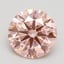 2.30 Ct. Fancy Intense Pink Round Lab Grown Diamond