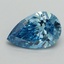 1.55 Ct. Fancy Vivid Blue Pear Lab Grown Diamond
