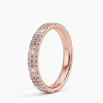 Santorini Eternity Lab Diamond Ring