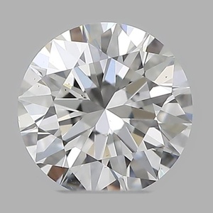 Round diamond — real photo