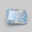 1.50 Ct. Fancy Vivid Blue Radiant Lab Grown Diamond