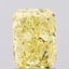 1.76 Ct. Fancy Vivid Yellow Radiant Lab Grown Diamond