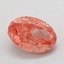 2.08 Ct. Fancy Vivid Pink Oval Lab Grown Diamond