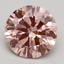2.60 Ct. Fancy Intense Pink Round Lab Grown Diamond