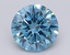 2.00 Ct. Fancy Vivid Blue Round Lab Grown Diamond