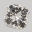 7.5x7.4mm Unheated Yellow  Asscher   Sapphire
