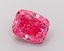 2.0 Ct. Fancy Vivid Pink Cushion Lab Grown Diamond