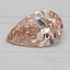 0.60 Ct. Fancy Intense Brown Pink Pear Lab Grown Diamond