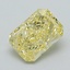 1.04 Ct. Fancy Yellow Radiant Lab Grown Diamond