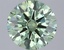 3.01 Ct. Fancy Vivid Green Round Lab Grown Diamond