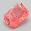 1.56 Ct. Fancy Vivid Pink Radiant Lab Grown Diamond