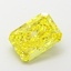 1.52 Ct. Fancy Vivid  Yellow Radiant Lab Grown Diamond