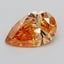 2.05 Ct. Fancy Intense Yellowish Orange Pear Lab Grown Diamond