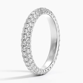 Micro Pavé Lab Diamond Ring