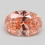 2.27 Ct. Fancy Vivid Pink Oval Lab Grown Diamond