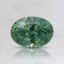 6.8x4.9mm Unheated Teal Oval Montana Sapphire