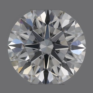 Round diamond — real photo