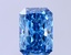 4.10 Ct. Fancy Vivid  Blue Radiant Lab Grown Diamond
