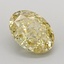 2.87 Ct. Fancy Intense Yellow Oval Lab Grown Diamond