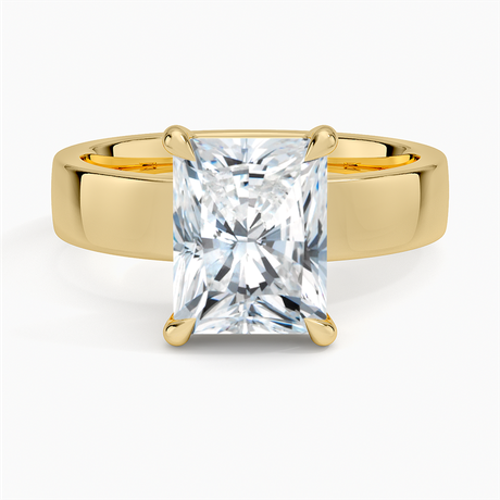 Textural Solitaire Ring