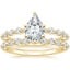 18K Yellow Gold Marseille Diamond Bridal Set (1/2 ct. tw.)