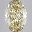 5.06 Ct. Fancy Light Yellow Oval Lab Grown Diamond