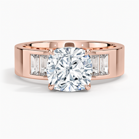 14K Rose Gold Peyton 5mm Channel-Set Diamond Ring