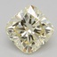 1.57 Ct. Fancy Light Yellow Cushion Lab Grown Diamond
