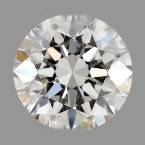 Round diamond — real photo