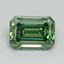 2.06 Ct. Fancy Vivid Green Emerald Lab Grown Diamond