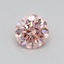0.32 Ct. Fancy Intense Pink Round Lab Grown Diamond