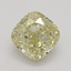 0.45 Ct. Fancy Brownish Yellow Cushion Diamond