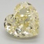 3.10 Ct. Fancy Yellow Heart Lab Grown Diamond