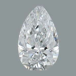 Pear diamond — real photo