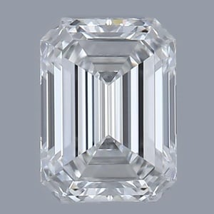 Emerald diamond — real photo