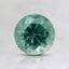 6x5.9mm Teal Round Montana Sapphire