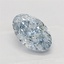 1.09 Ct. Fancy Intense  Blue Oval Lab Grown Diamond