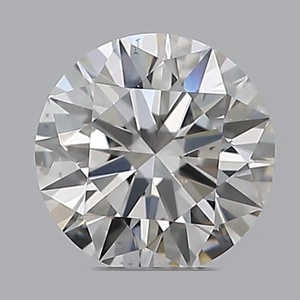 Round diamond — real photo