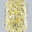 3.02 Ct. Fancy Intense  Yellow Radiant Lab Grown Diamond