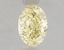 1.00 Ct. Fancy Intense Yellow Oval Lab Grown Diamond