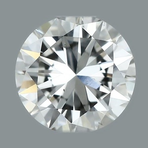Round diamond — real photo