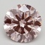 2.70 Ct. Fancy Intense Pink Round Lab Grown Diamond