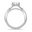 Baguette Three Stone Diamond Ring, smallview