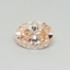 0.30 Ct. Fancy Pink Oval Lab Grown Diamond